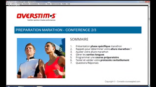 Conférence entrainement marathon - Partie 2